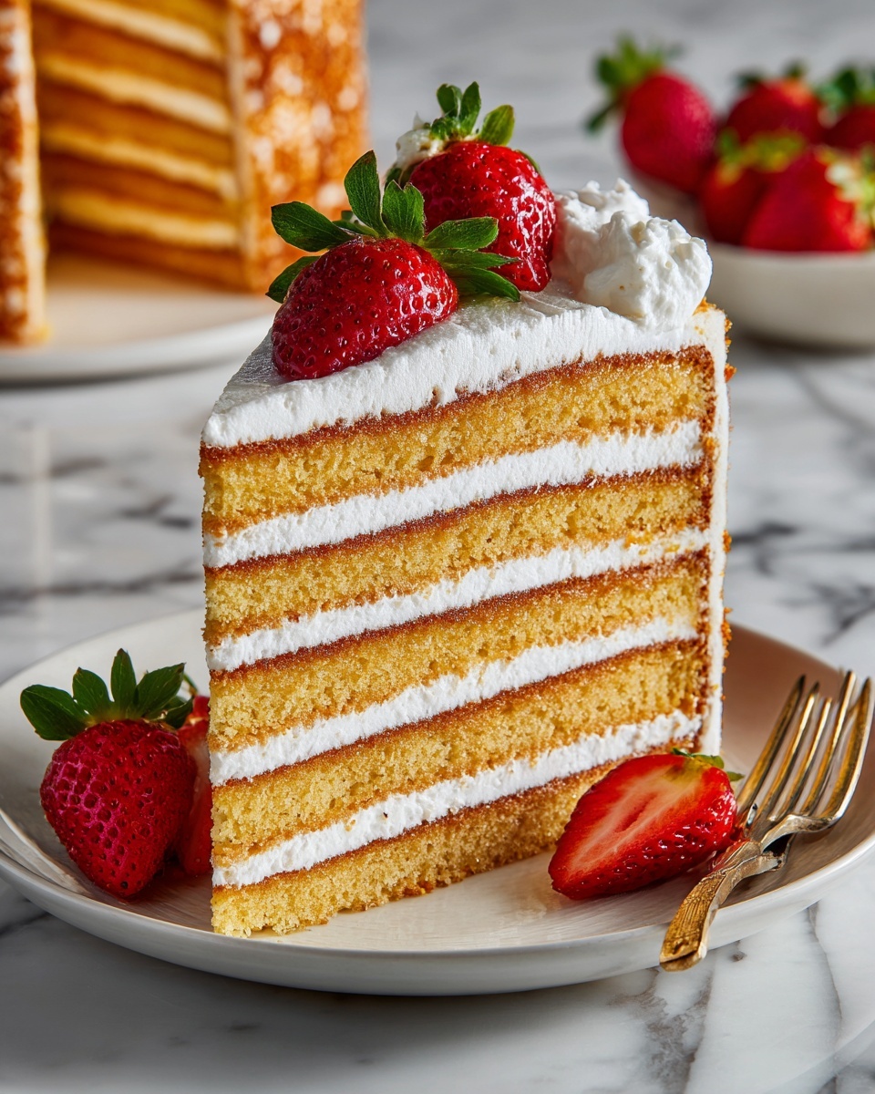 8-Layer Honey Cake (Medovik) Recipe - Recipe Image