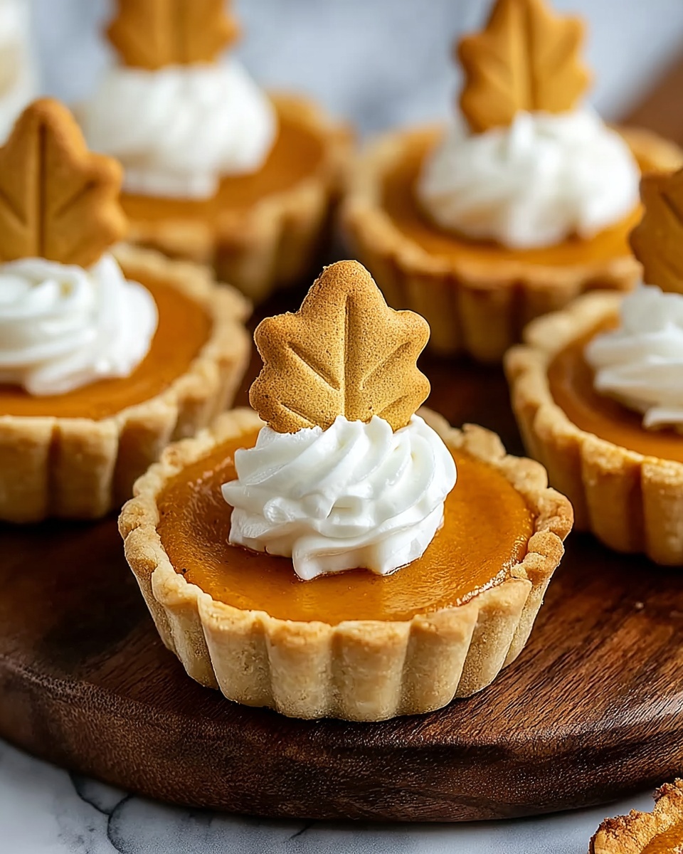 Mini Pumpkin Pies – A Perfect Bite-Sized Holiday Dessert Recipe - Recipe Image