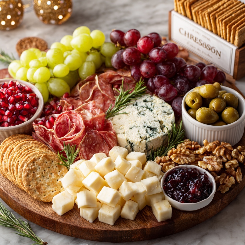 Christmas Charcuterie Board Recipe - Recipe Image