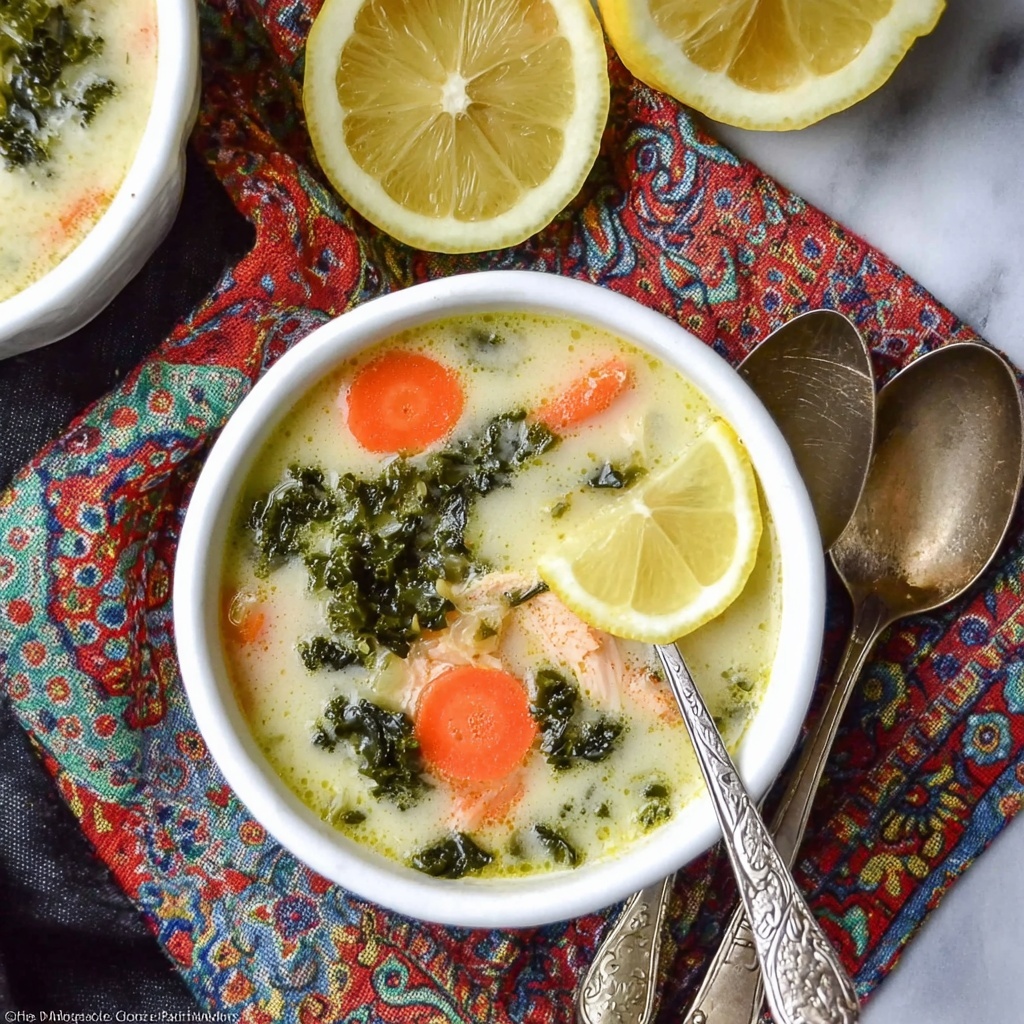 Lemon Chicken and Kale Soup Recipe - Recipe Image