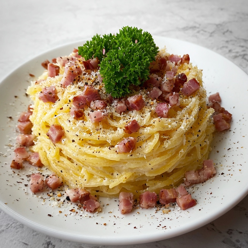 Authentic Pasta Carbonara Recipe - Recipe Image