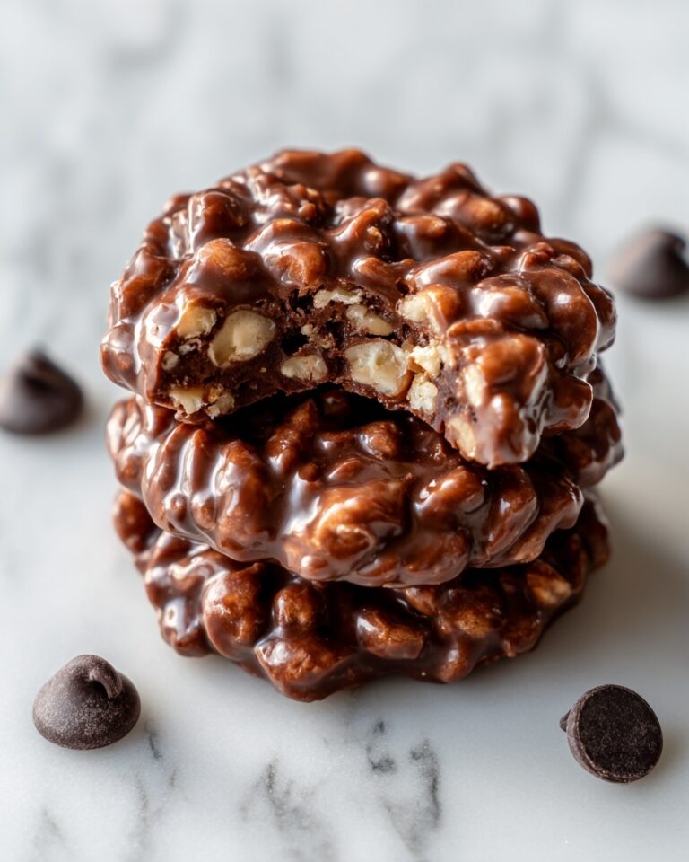 No-Bake Peanut Butter Chocolate Cookies Recipe