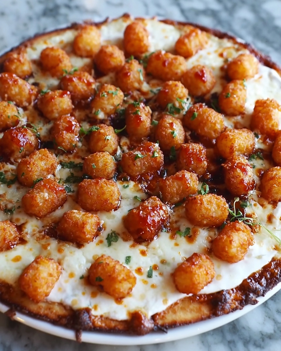 The Joy of Tater Tot Pizza Recipe - Recipe Image