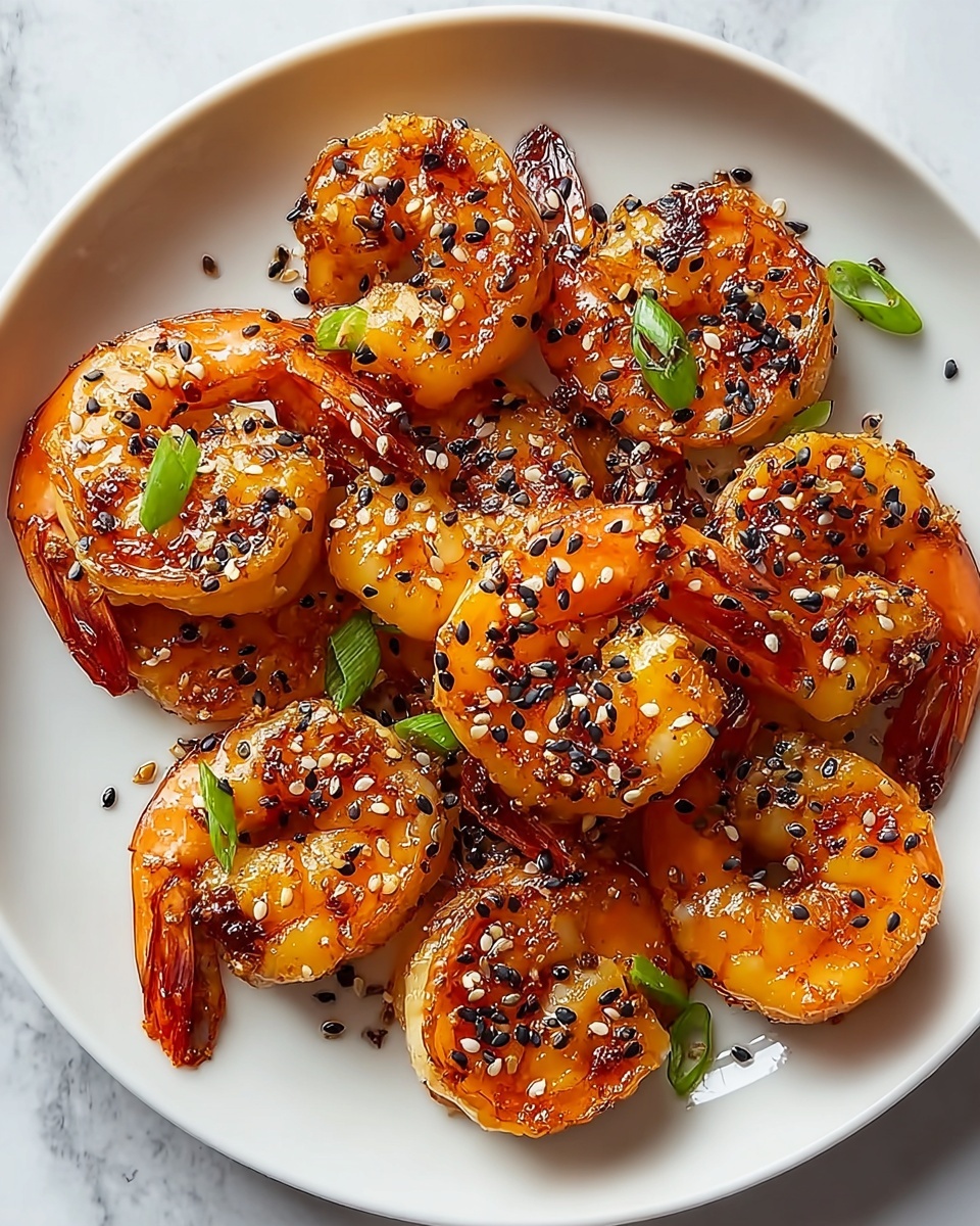 Sweet & Spicy Gochujang Shrimp Recipe - Recipe Image