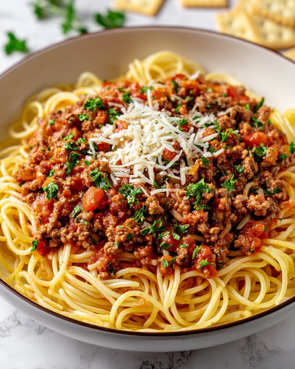 One-Pot Taco Spaghetti Recipe - Recipe Image
