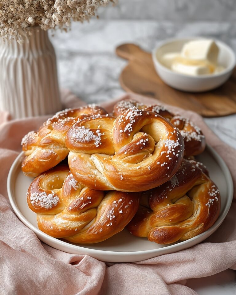 Buttery Soft Pretzels Recipe