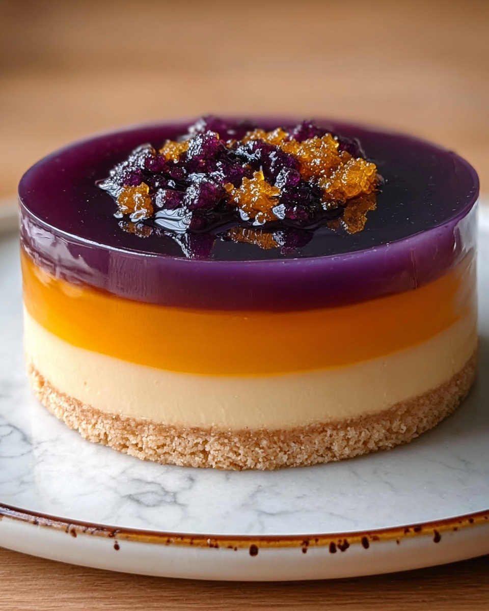 Ube Leche Flan Cake Recipe - Recipe Image