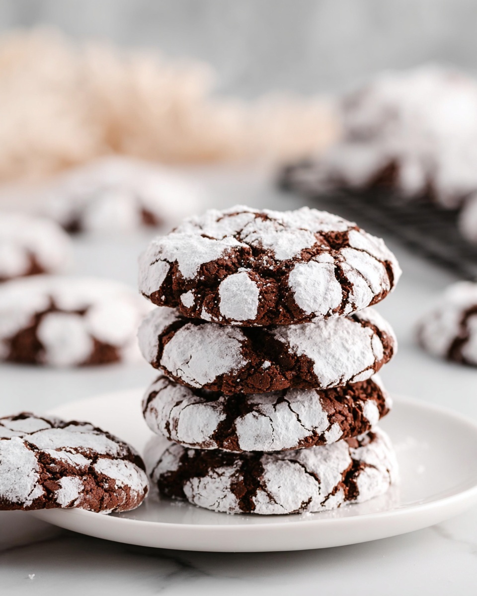 Chocolate Crinkle Cookies Recipe - Recipe Image