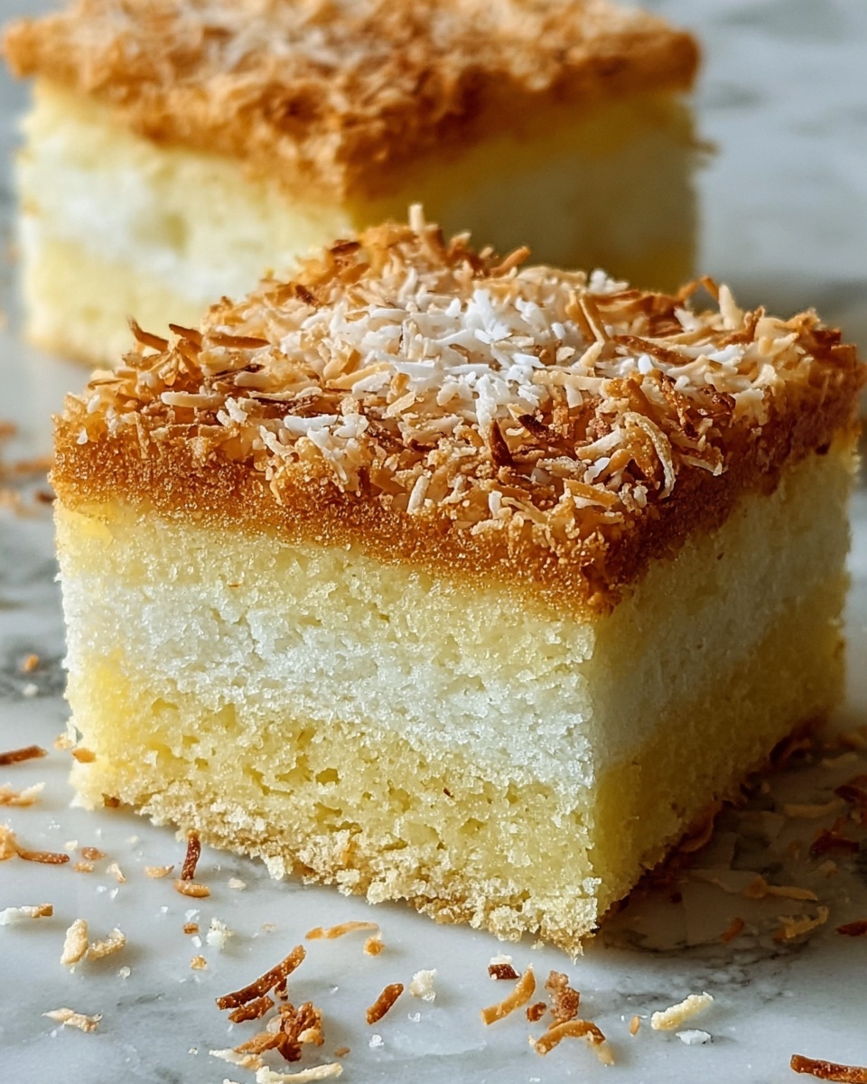 Homemade Coconut Mochi Cake That’s Deliciously Cozy Recipe - Recipe Image