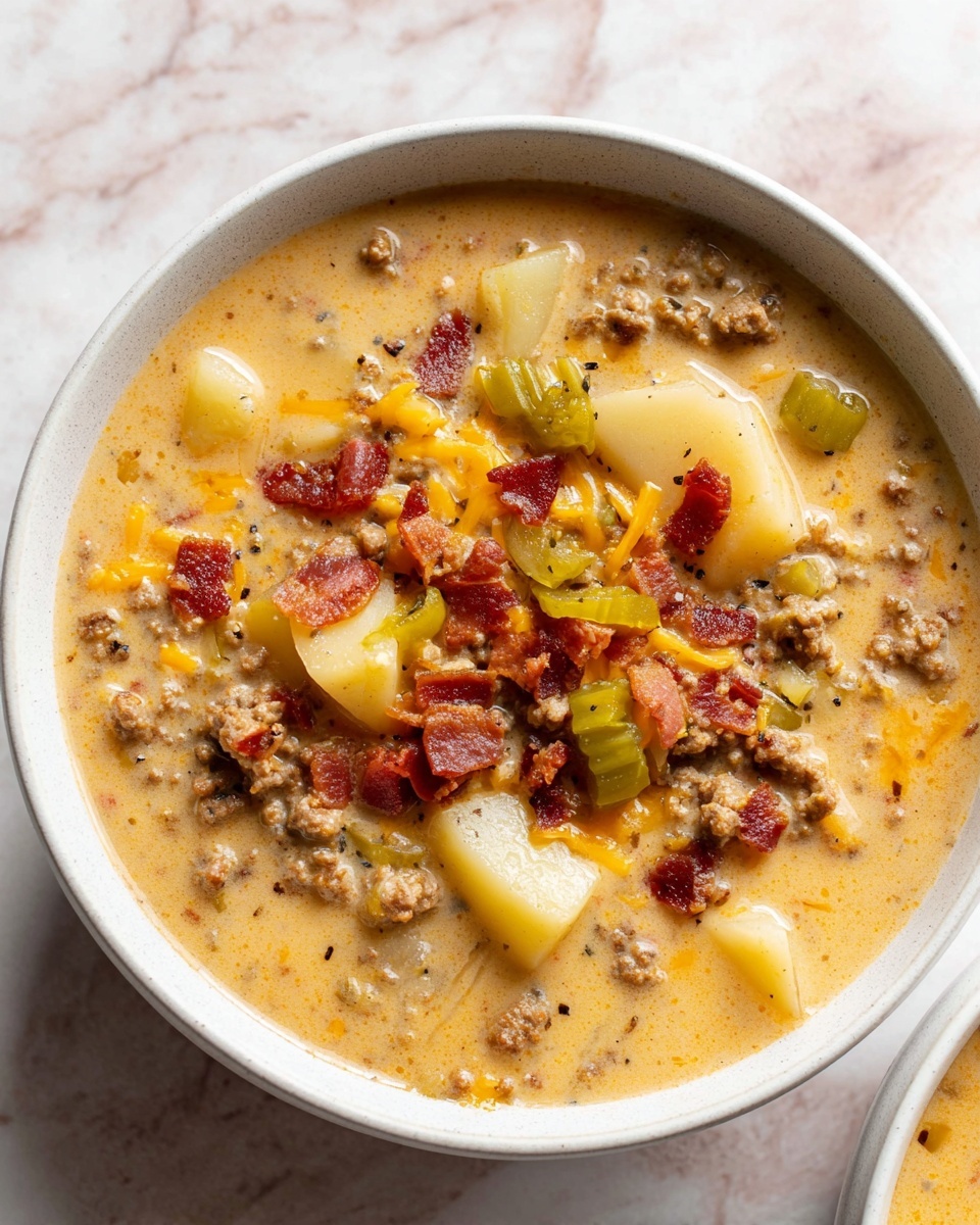 Cheeseburger Soup Recipe - Recipe Image