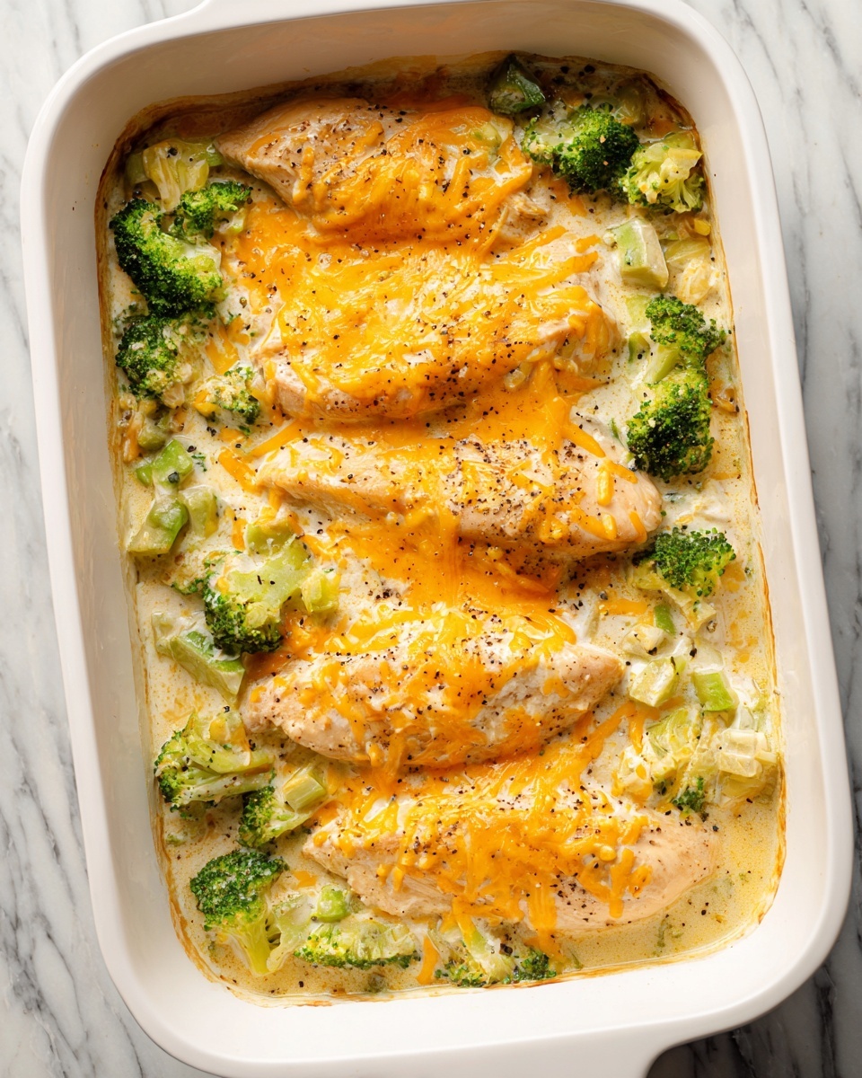 Cheddar Broccoli Chicken Bake Recipe - Recipe Image