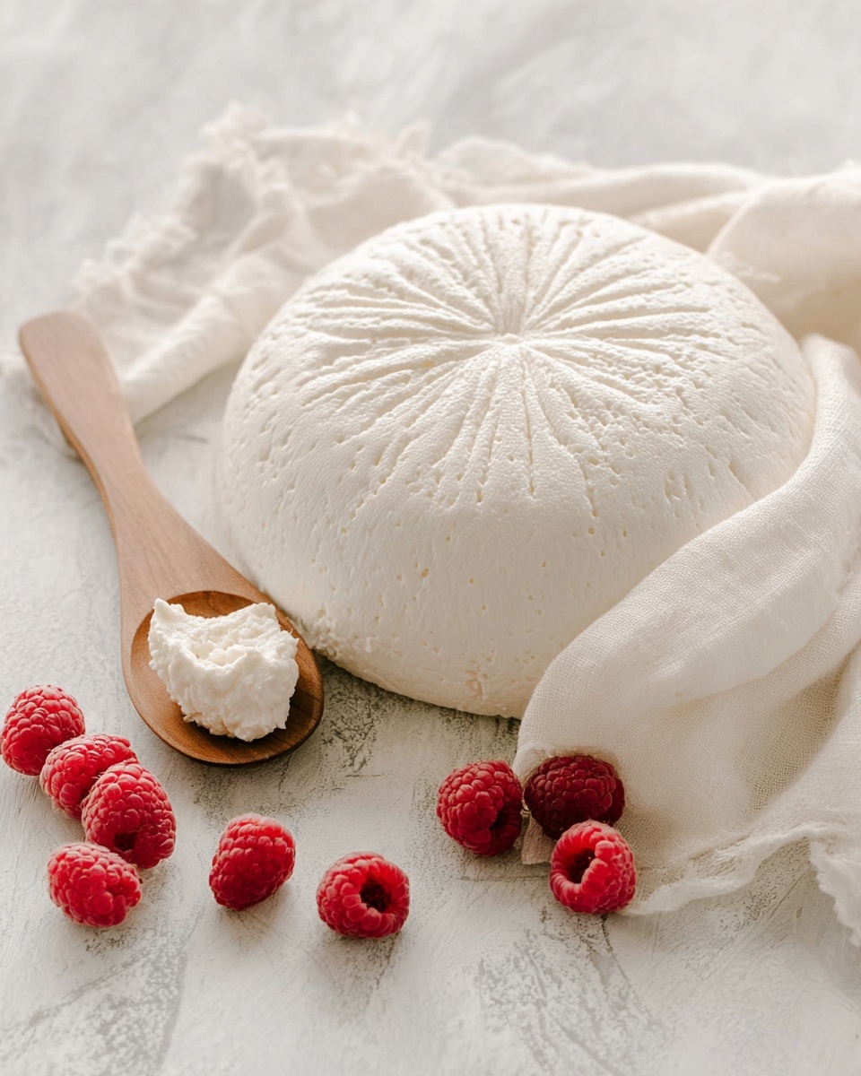 Farmers Cheese with Greek Yogurt (Tvorog) Recipe - Recipe Image