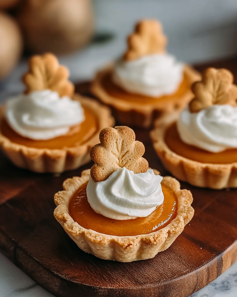 Mini Pumpkin Pies – A Perfect Bite-Sized Holiday Dessert Recipe - Recipe Image