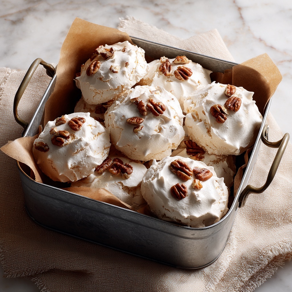 Old-Fashioned Divinity Candy Recipe - Recipe Image