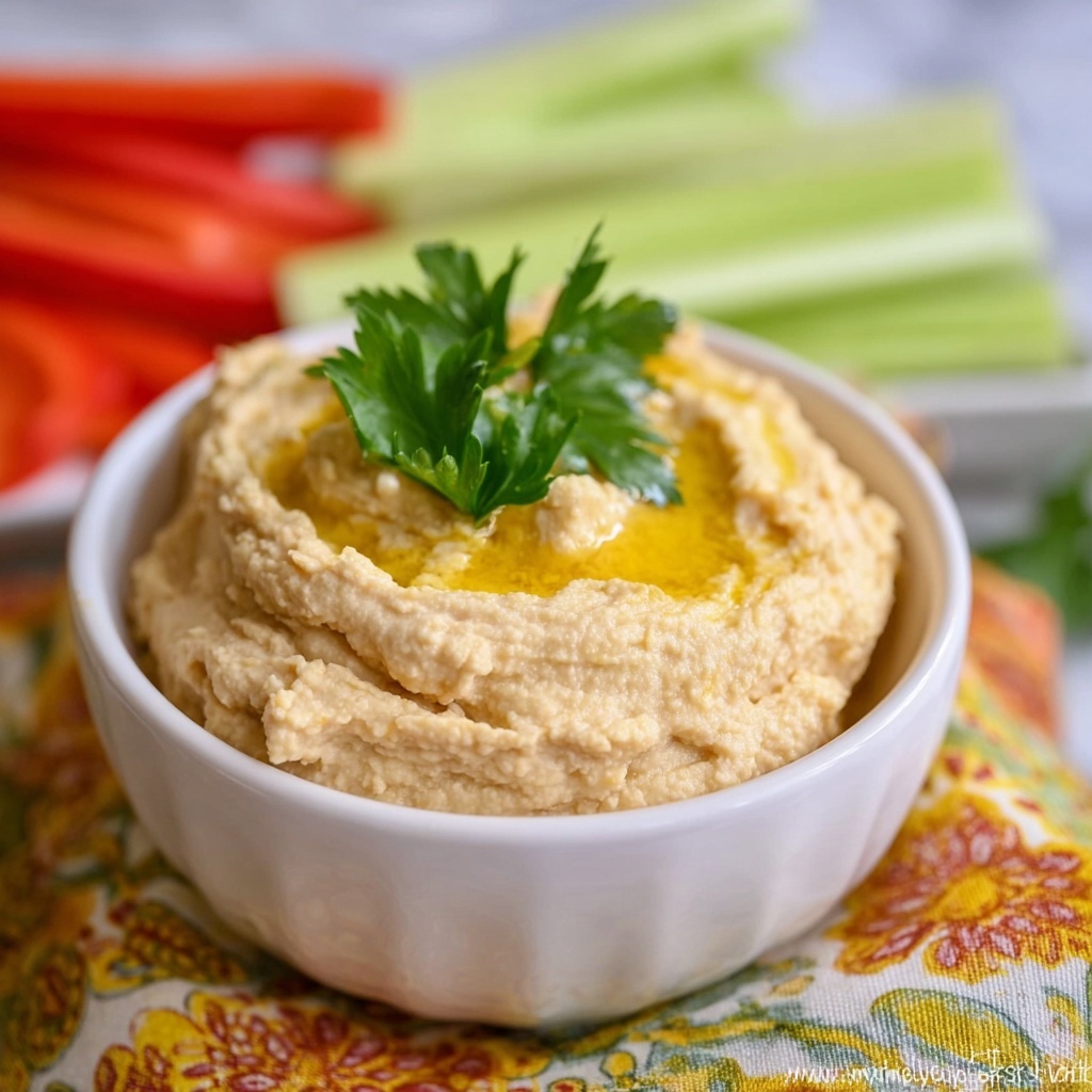 Easy Hummus Recipe - Recipe Image
