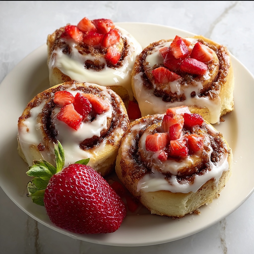 Strawberry Cheesecake Rolls Recipe - Recipe Image