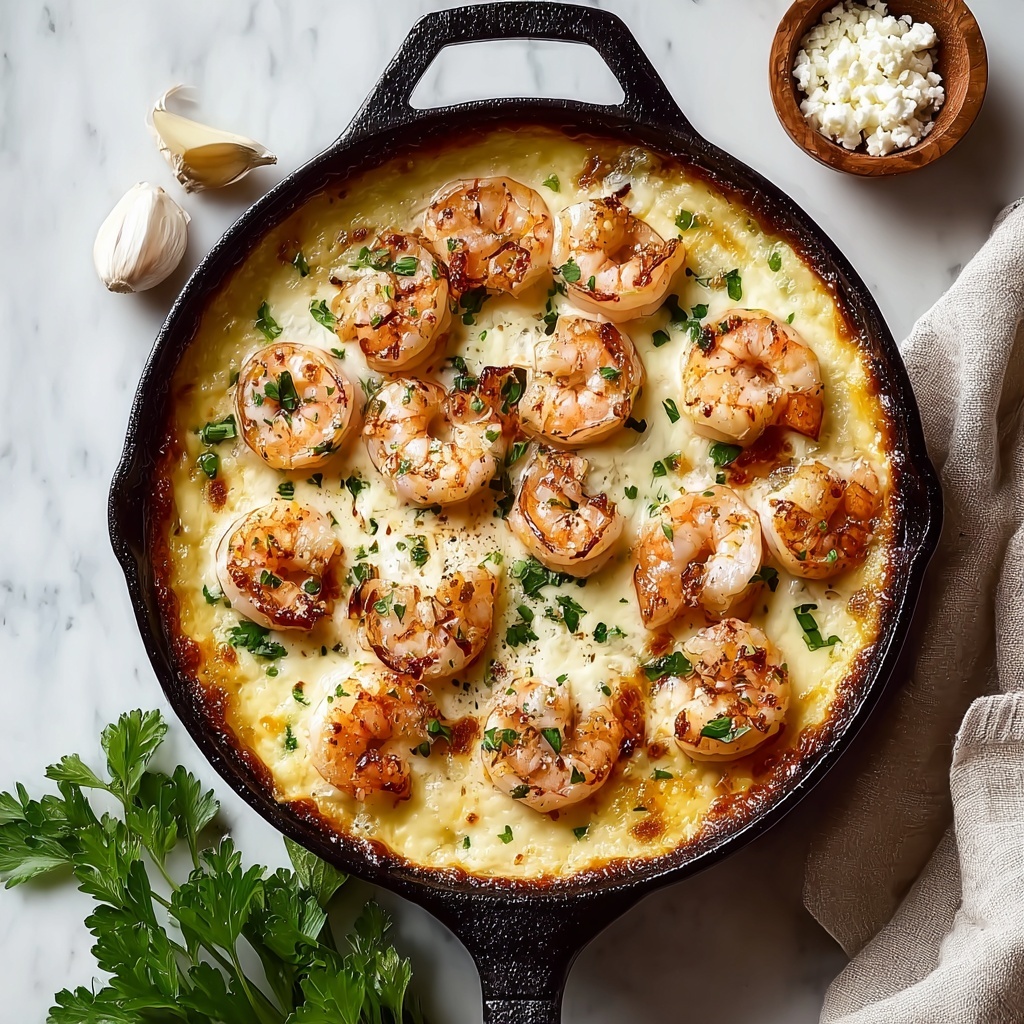 Shrimp Scampi Pasta Bake Recipe - Recipe Image