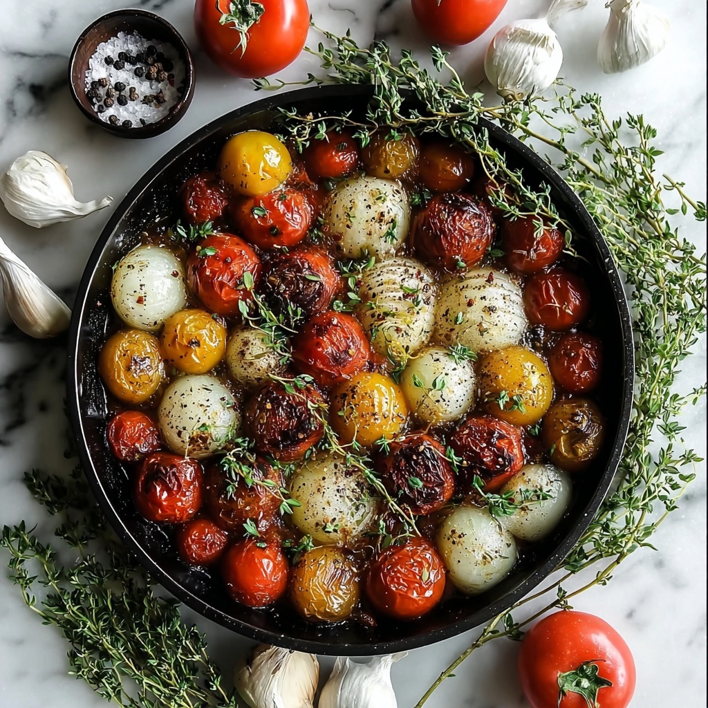 Garlic Herb Roasted Vegetables Recipe - Recipe Image
