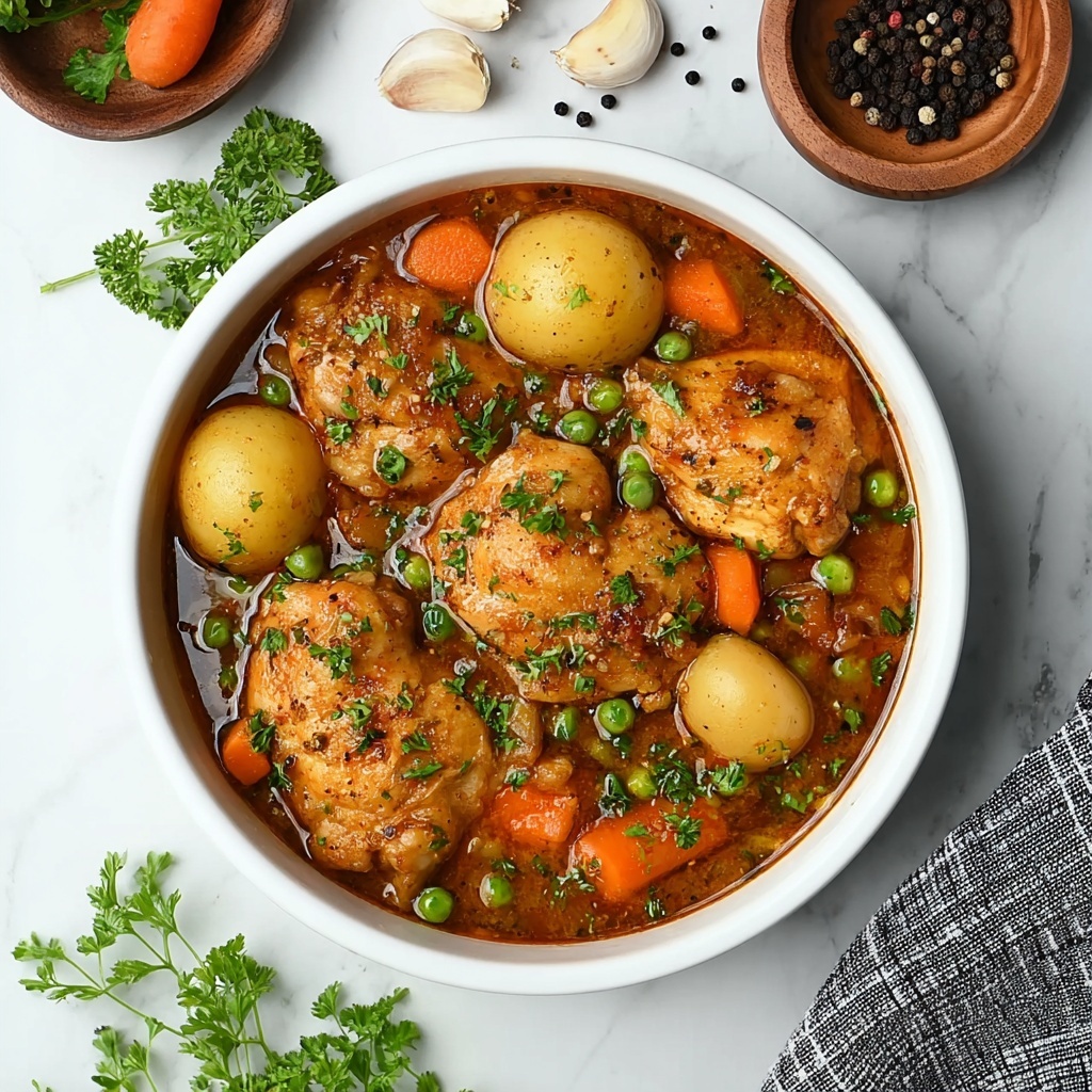 Slow Cooker Chicken Stew Recipe - Recipe Image