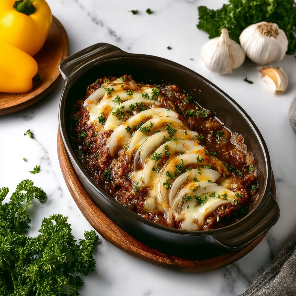 French Onion Meatloaf Recipe - Recipe Image