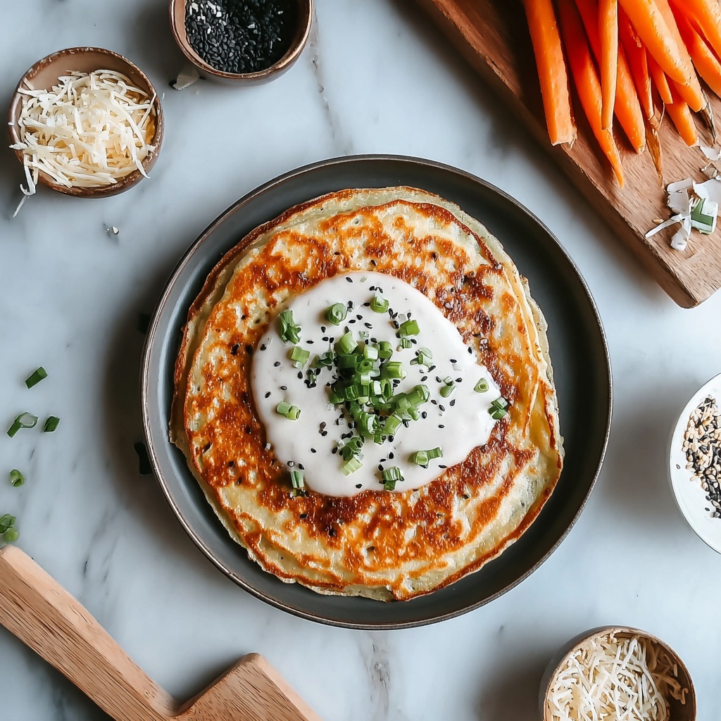 Korean Cheese Pancake Recipe - Recipe Image