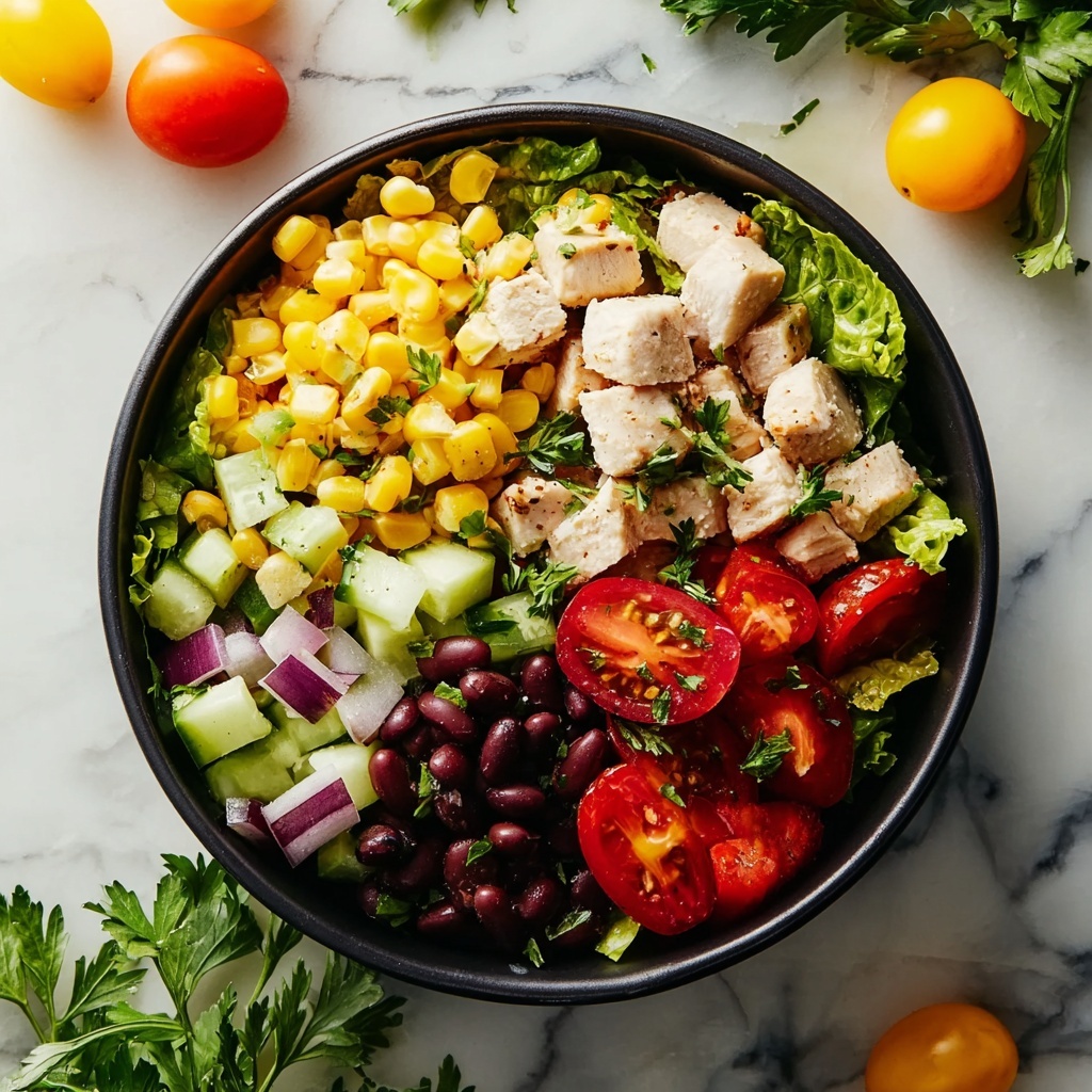 Mexican Chicken Chopped Salad Recipe - Recipe Image