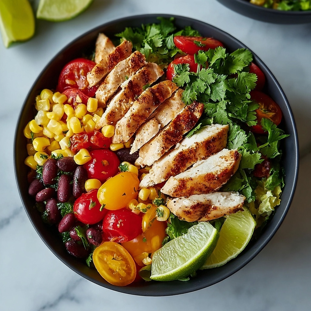 Tex-Mex Chopped Chicken Salad Recipe - Recipe Image