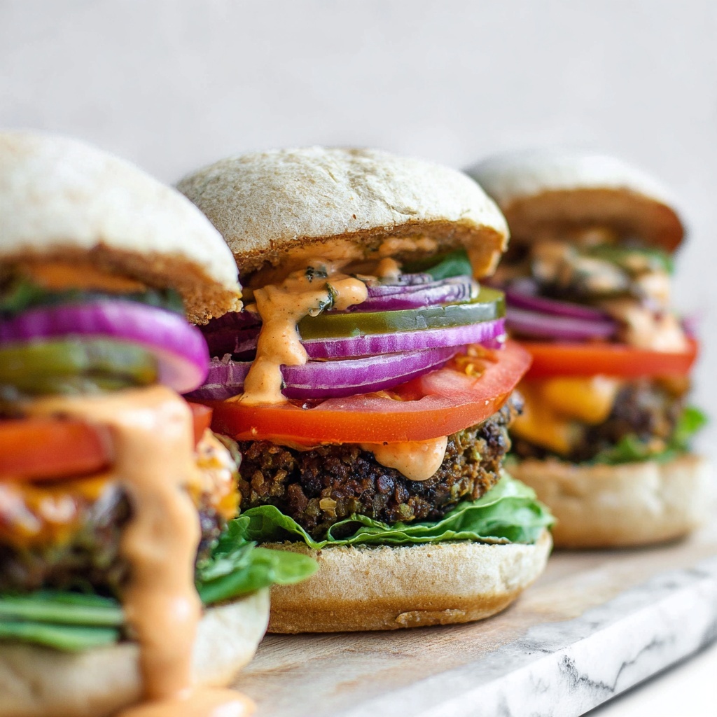 The Best Black Bean Burger Recipe - Recipe Image