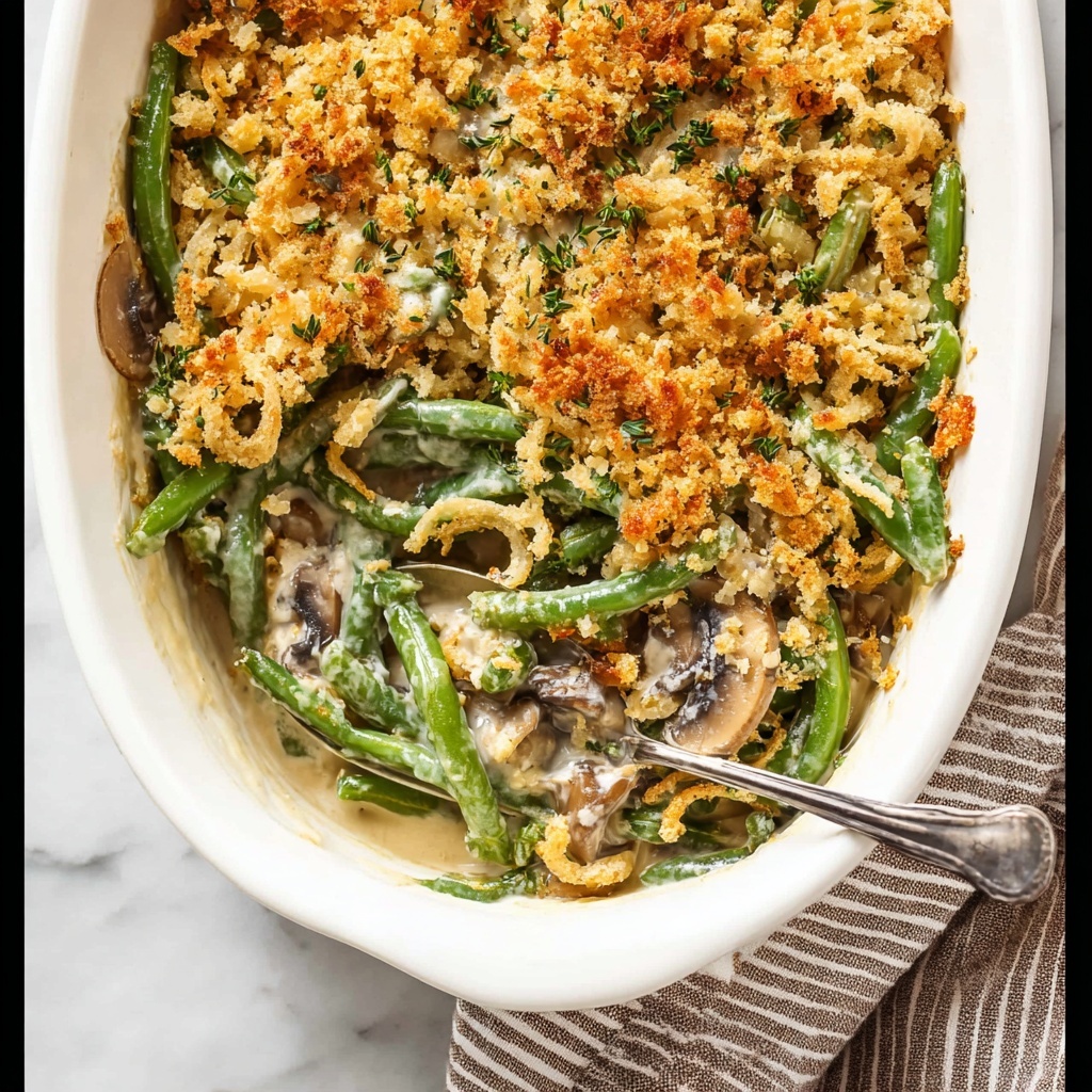 Fresh Green Bean Casserole Recipe - Recipe Image