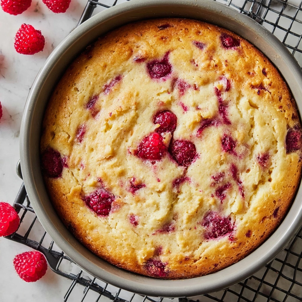 Vegan Raspberry Buttermilk Cake Recipe - Recipe Image