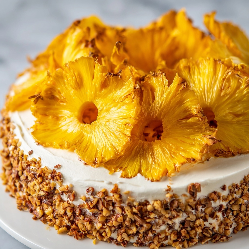 How to Make Dried Pineapple Flowers Recipe - Recipe Image