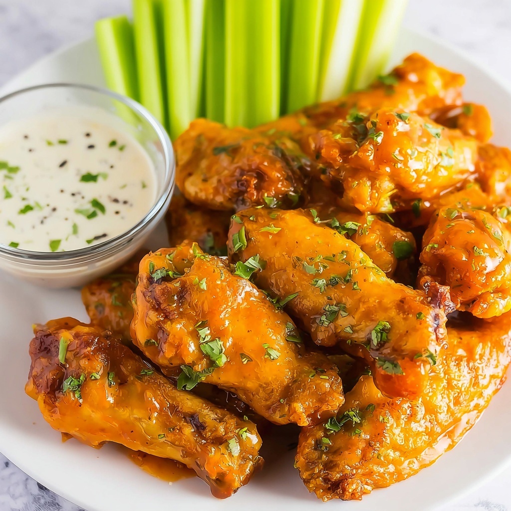 Crockpot Buffalo Chicken Wings Recipe - Recipe Image