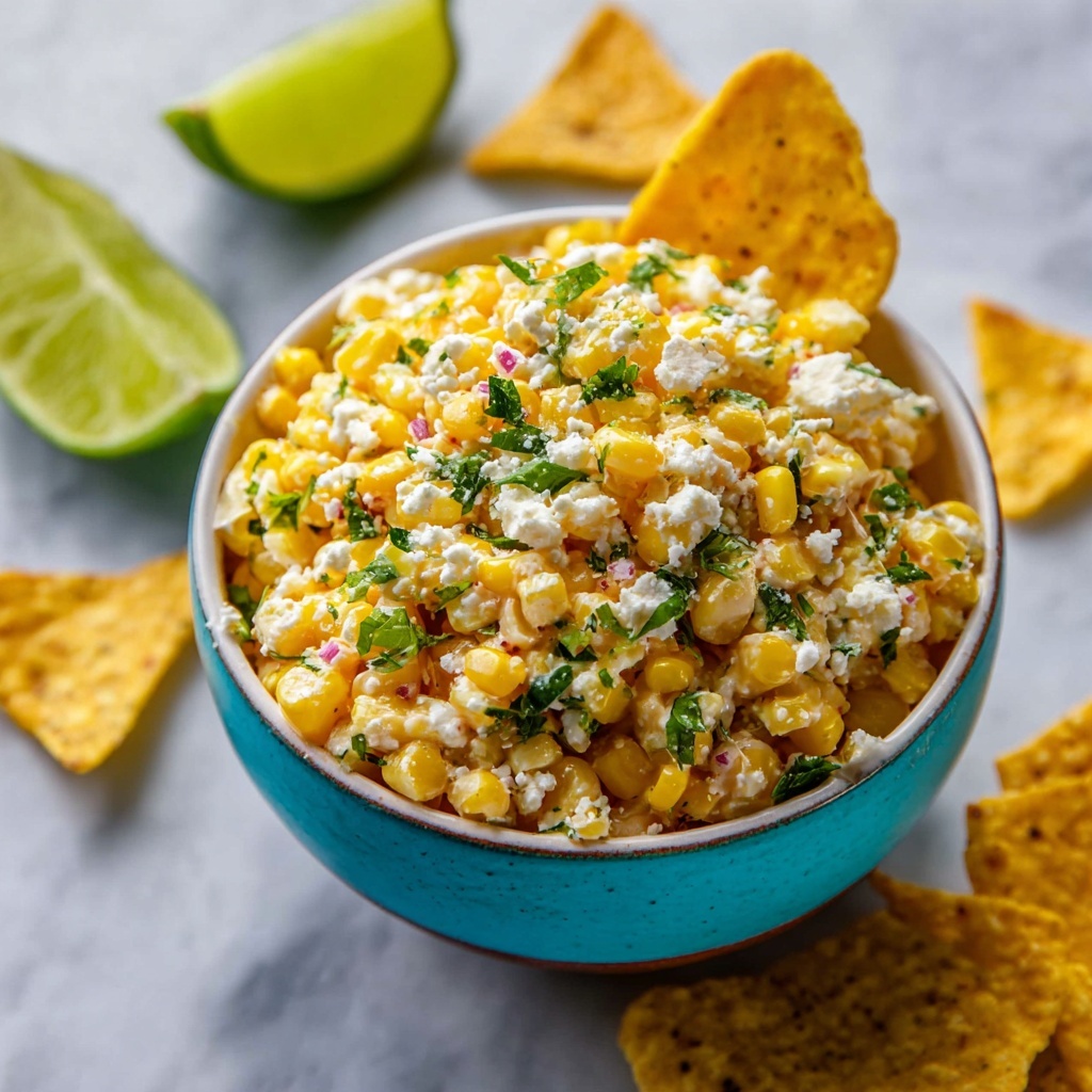 Healthy Mexican Street Corn Dip Recipe - Recipe Image
