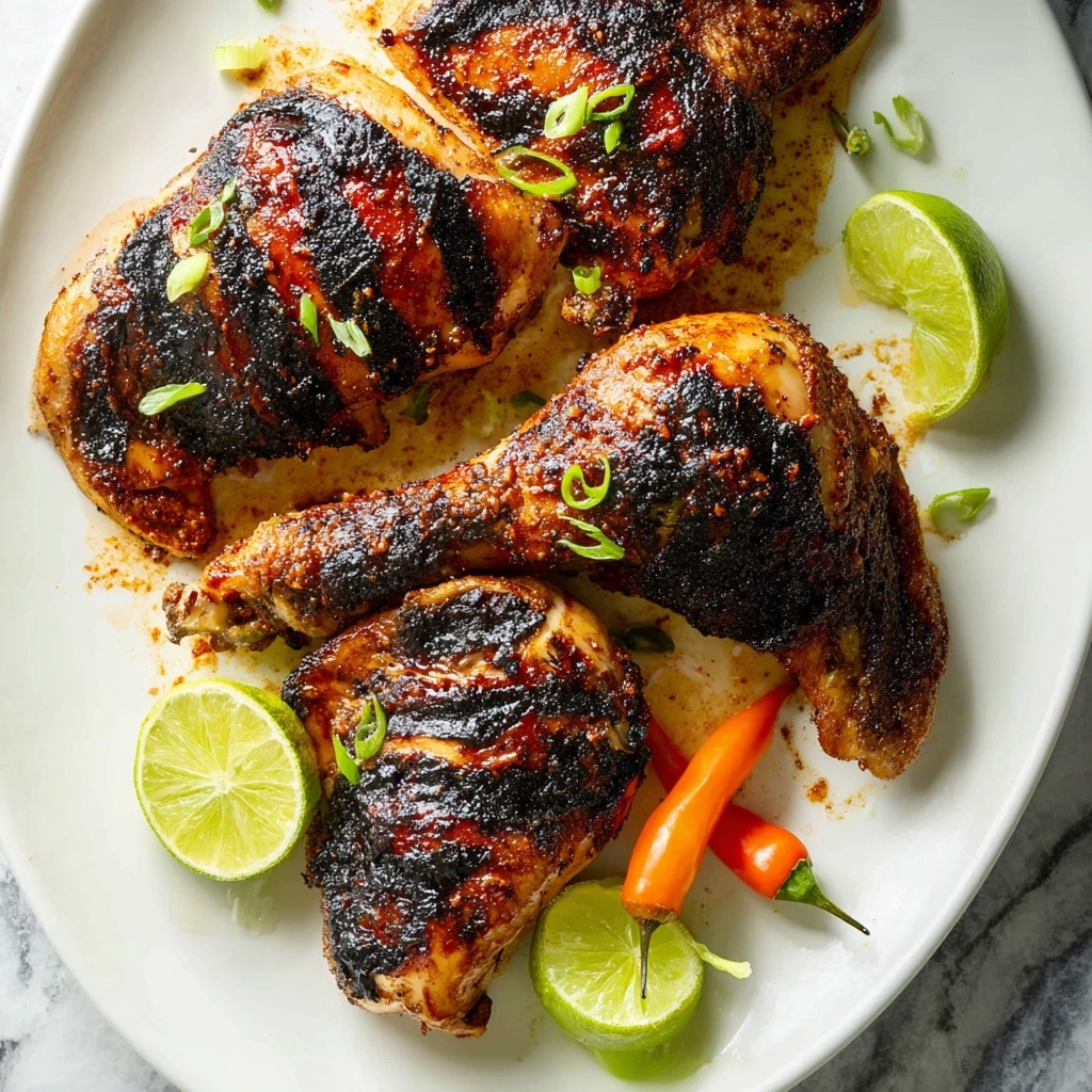 Juicy Jerk Chicken Recipe with Spicy Marinade Recipe - Recipe Image