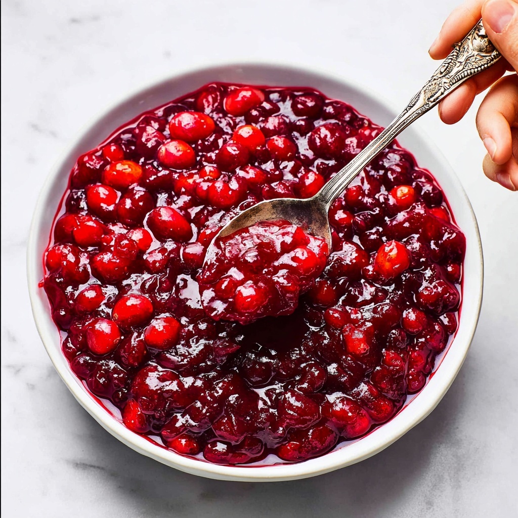 Cranberry Orange Sauce with Cinnamon Recipe - Recipe Image