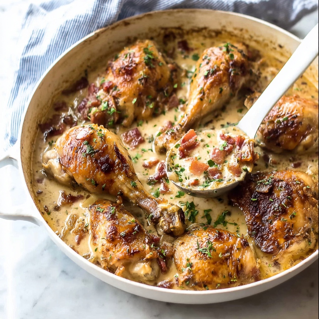 Chicken in White Wine Cream Sauce Recipe - Recipe Image