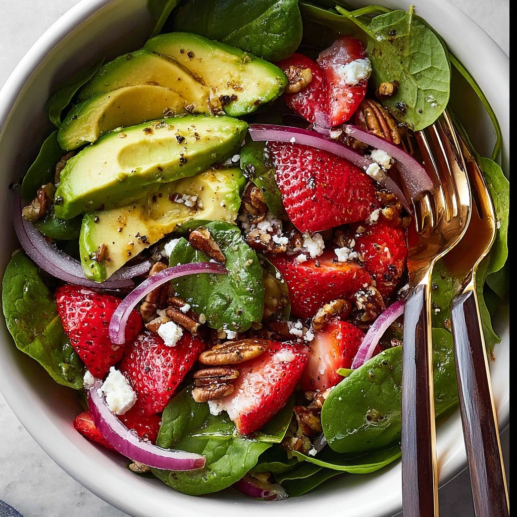 Strawberry Avocado Salad with Poppyseed Dressing Recipe - Recipe Image