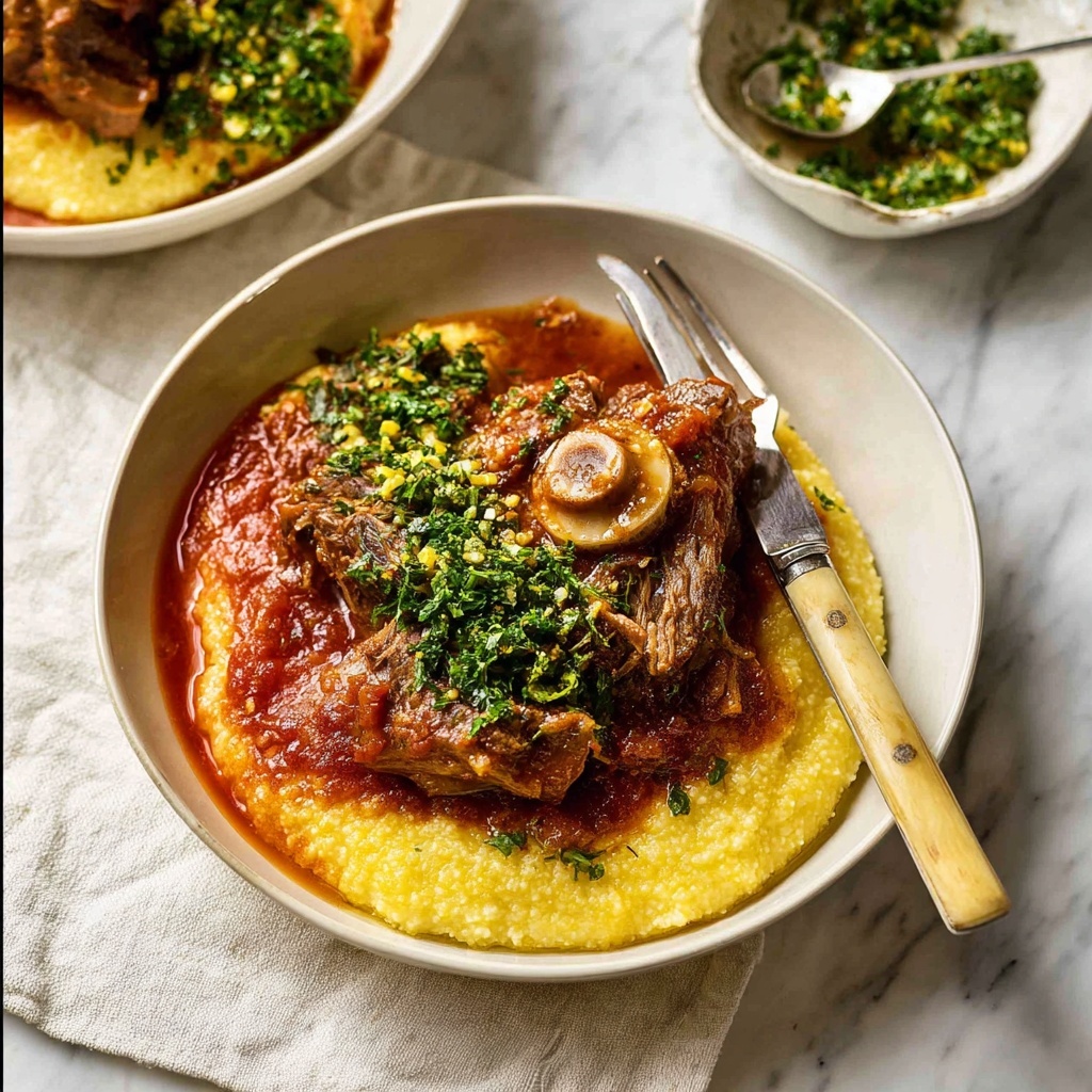 Osso Buco with Tomato, White Wine, and Herb Sauce Recipe - Recipe Image