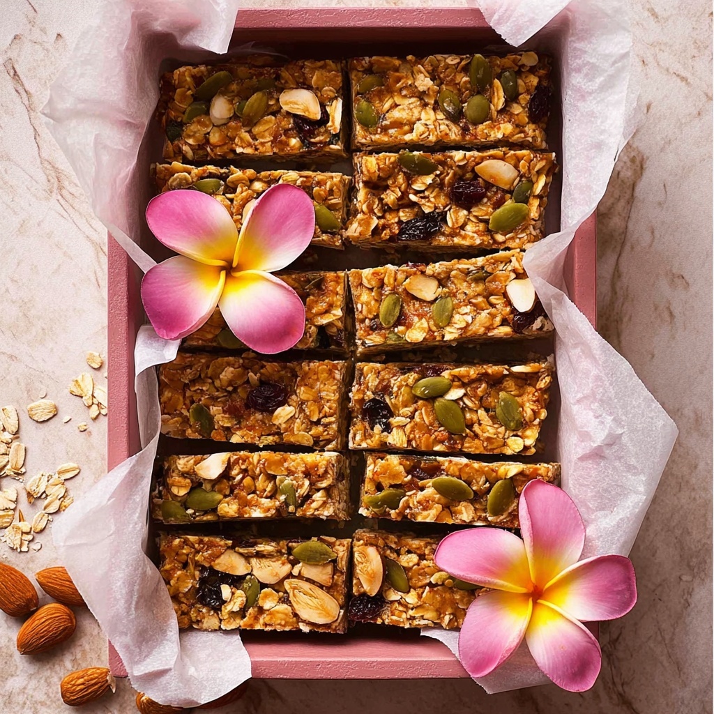 Chewy Muesli Bars (Granola Bars) Recipe - Recipe Image