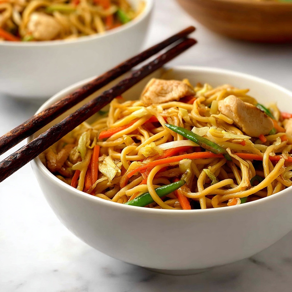 Chinese Stir-Fried Noodles Guide Recipe - Recipe Image