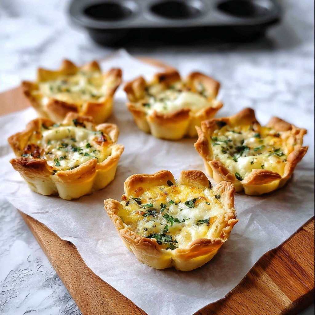 Quiche Toast Cups Recipe - Recipe Image