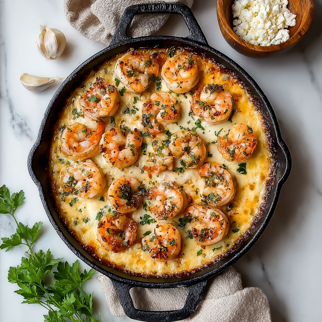 Shrimp Scampi Pasta Bake Recipe - Recipe Image