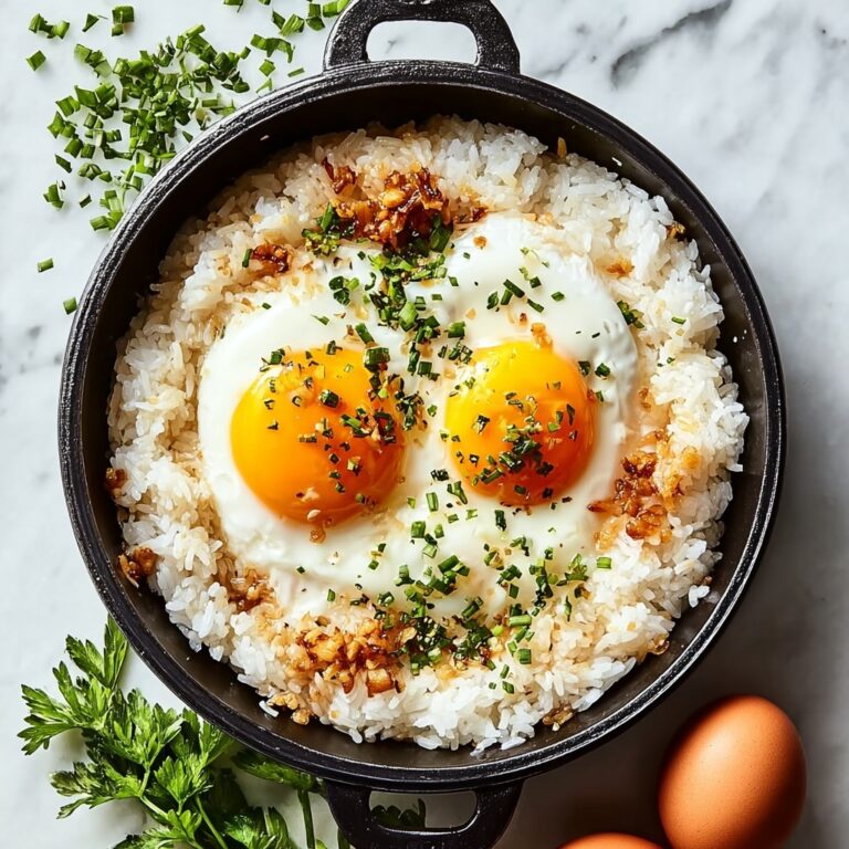 Crispy Rice with Eggs Recipe