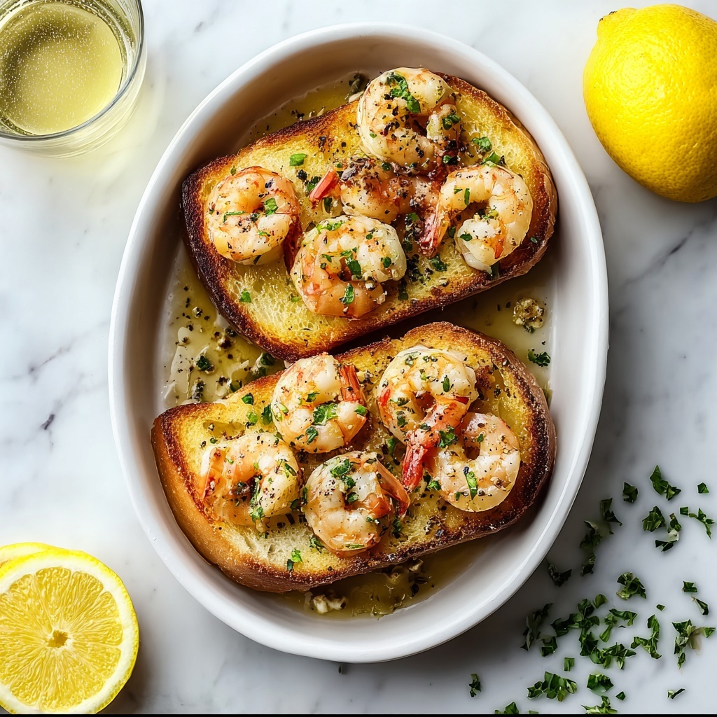 Baked Shrimp Toast Recipe - Recipe Image