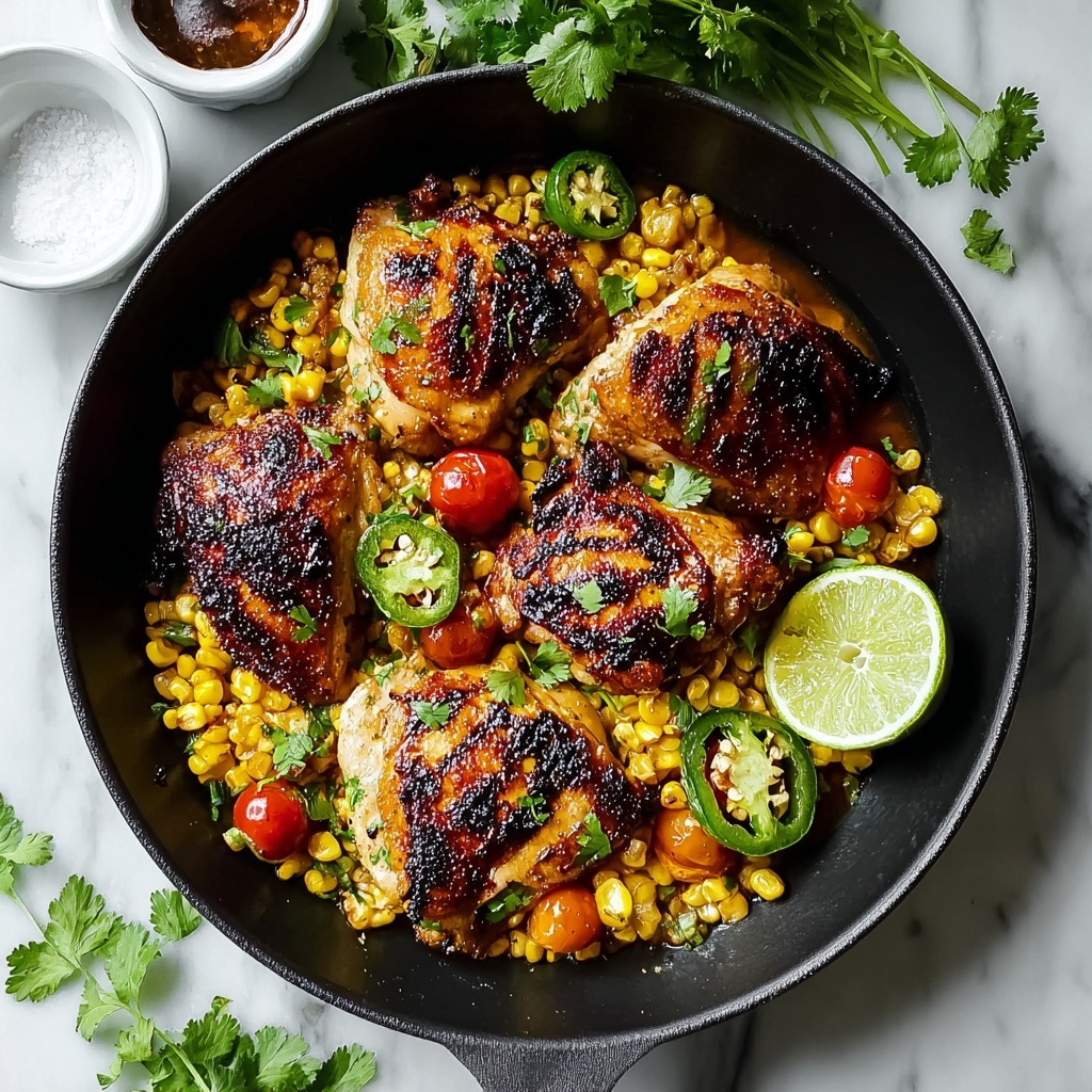 Blackstone Jalapeno Lime Chicken and Corn Recipe - Recipe Image