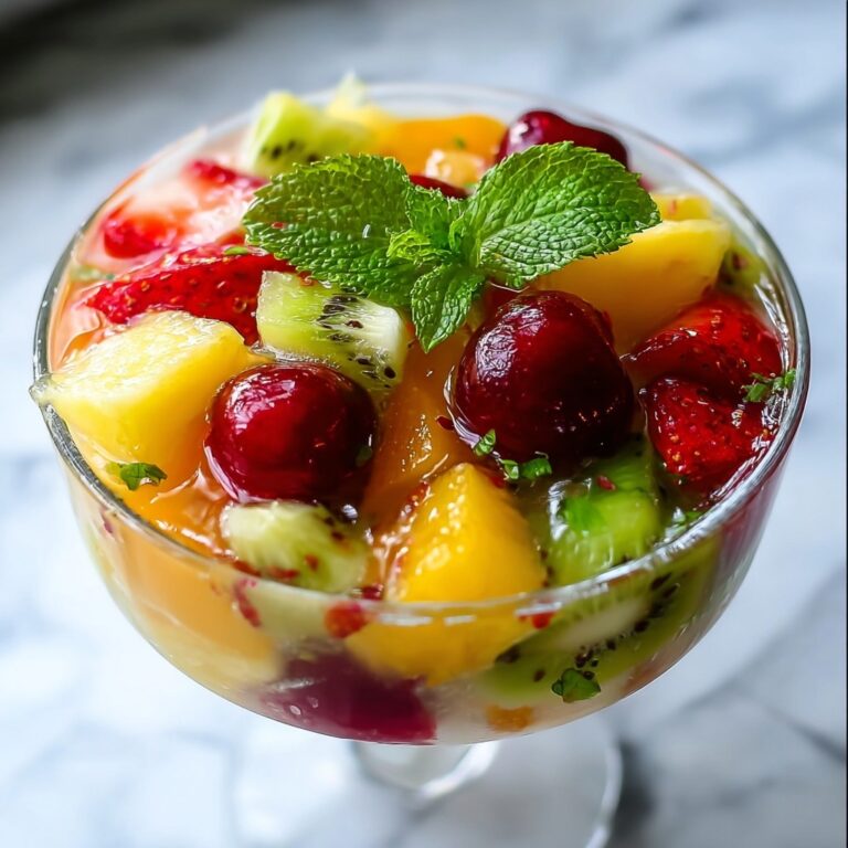 White Wine Sangria with Tropical Fruits Recipe
