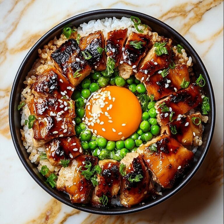 Savory Japanese BBQ Chicken Fried Rice Extravaganza Recipe