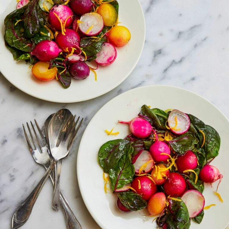 Brown Butter Radishes Recipe