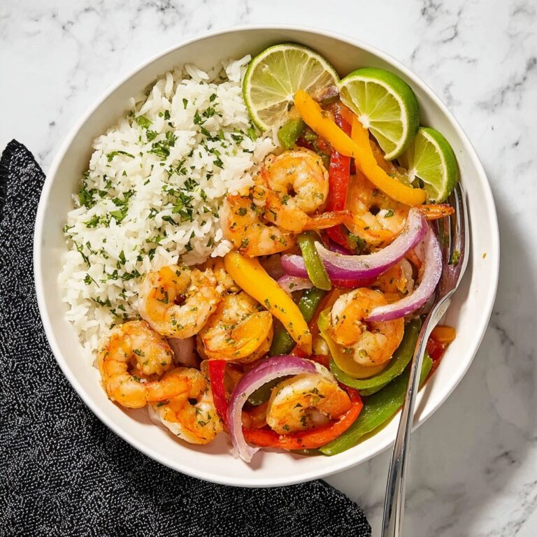 Sheet Pan Shrimp Fajitas Recipe