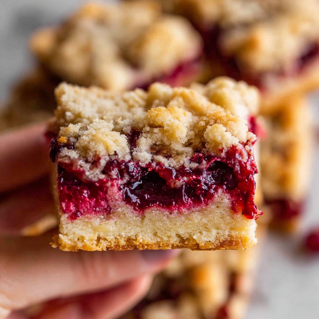 Cranberry Shortbread Bars Recipe - Recipe Image